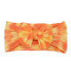 MOQ 2PCS Baby Tie Dye Nylon Bow Headband Baby Accessories    