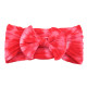 MOQ 2PCS Baby Tie Dye Nylon Bow Headband Baby Accessories    