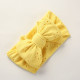 MOQ 2PCS Hand Embroidered Bow Lace Hole Baby Headband  Accessories Vendors   