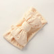 MOQ 2PCS Hand Embroidered Bow Lace Hole Baby Headband  Accessories Vendors   