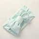 MOQ 2PCS Hand Embroidered Bow Lace Hole Baby Headband  Accessories Vendors   