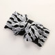 MOQ 2PCS Solid Color Ruffle Trim Bow Baby Headband   
