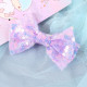 MOQ 5PCS Toddler Girls Bow Sequin Hair Clips   