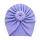 MOQ 2PCS Baby Solid Color Round Ball Baby Turban Hat KH3  