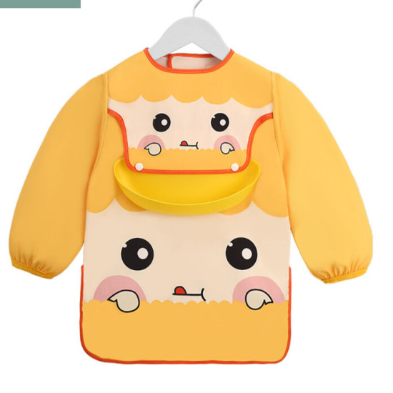 1-5Years Multi-use Baby Toddler Bib Dinner Over-clothes Dirt-proof   