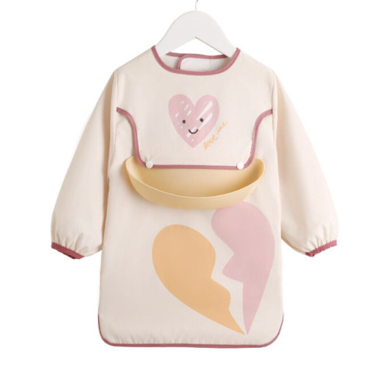 1-5Years Multi-use Baby Toddler Bib Dinner Over-clothes Dirt-proof   