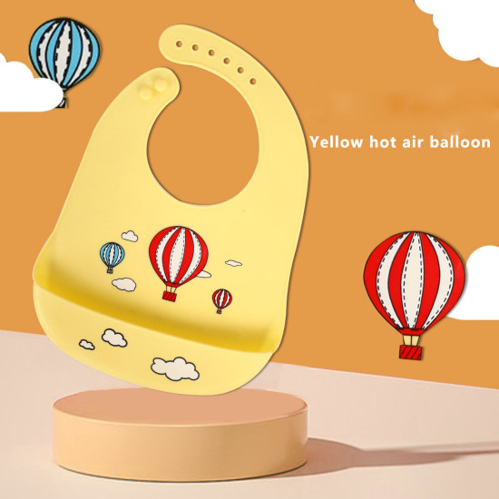 Baby Bibs Cartoon Waterproof Saliva Silicone  Baby Accessories Suppliers   