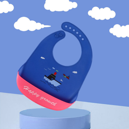 Baby Bibs Cartoon Waterproof Saliva Silicone  Baby Accessories Suppliers   