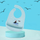 Baby Bibs Cartoon Waterproof Saliva Silicone  Baby Accessories Suppliers   
