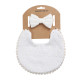Baby Linen Cotton Saliva Towel With Headband KH38  