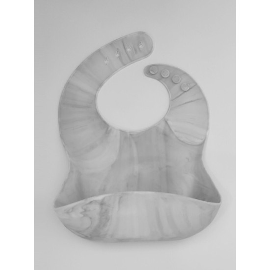 Solid Color Silicone Bibs For Baby  