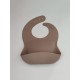 Solid Color Silicone Bibs For Baby  
