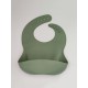 Solid Color Silicone Bibs For Baby  