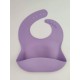 Solid Color Silicone Bibs For Baby  