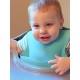 Solid Color Silicone Bibs For Baby  