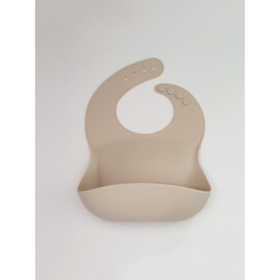 Solid Color Silicone Bibs For Baby  