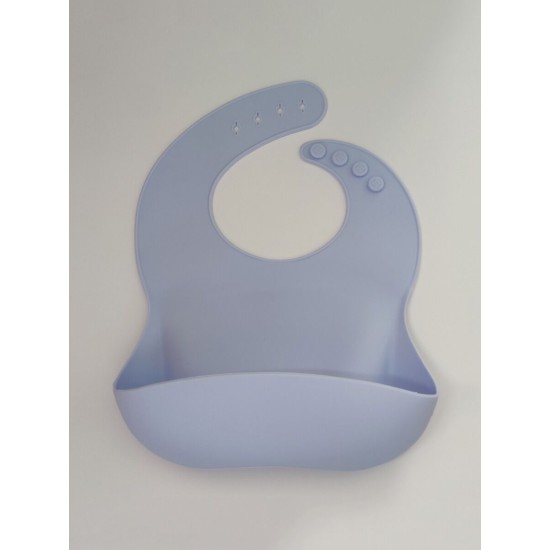 Solid Color Silicone Bibs For Baby  