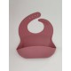 Solid Color Silicone Bibs For Baby  