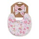 3 Pack Floral Printed Bib With Headband 210422886  