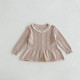 3-24M Baby Girls Knitted Hollow Cotton Gauze Cardigan  Baby Clothes   