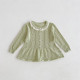 3-24M Baby Girls Knitted Hollow Cotton Gauze Cardigan  Baby Clothes   