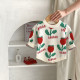 3-24M Baby Floral Jacquard Knit Long Sleeves Bodysuit  Baby Clothing   