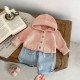 3-24M Baby Solid Color Pocket Knitted Hooded Sweater Jackets  Baby Clothes   