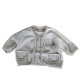 3-24M Baby Waffle Casual Long Sleeve Rainbow Cardigan  Baby Clothes   