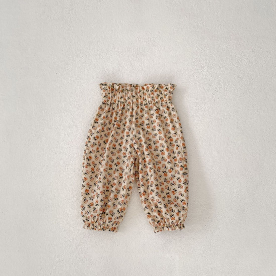 3-24M Baby Girls Floral Trousers  Baby Boutique Clothing   