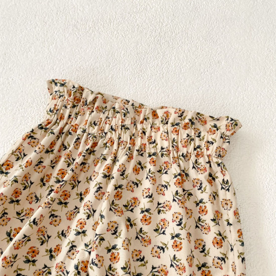 3-24M Baby Girls Floral Trousers  Baby Boutique Clothing   