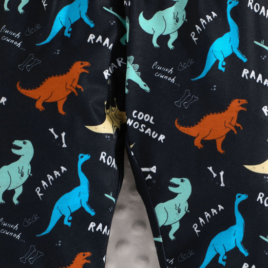 3-24M Baby Boys Dinosaur Print Three-Piece Pants Set  Baby Boutique Clothing   