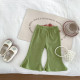 3-24M Baby Ribbed Flared Pants Candy Multicolor  Baby Clothes   