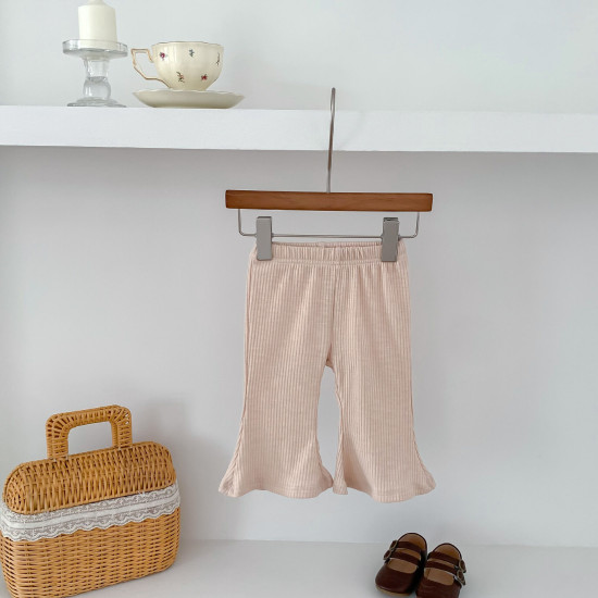 3-24M Baby Ribbed Flared Pants Candy Multicolor  Baby Clothes   