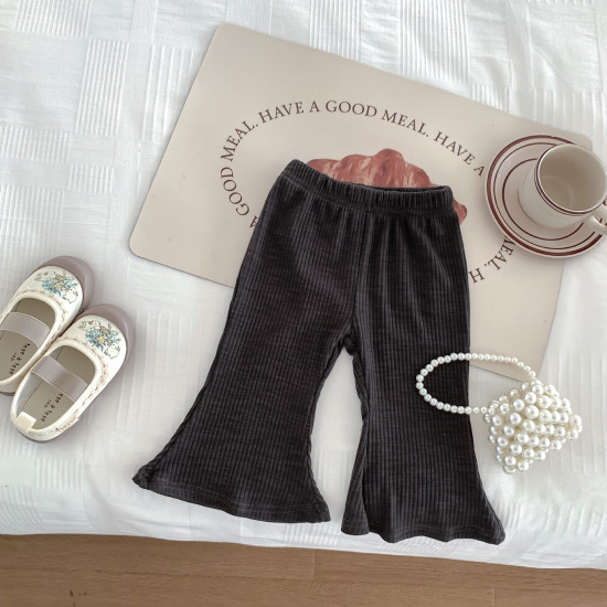 3-24M Baby Ribbed Flared Pants Candy Multicolor  Baby Clothes   