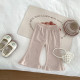3-24M Baby Ribbed Flared Pants Candy Multicolor  Baby Clothes   