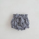 3-24M Baby Girls Bow Plaid Shorts  Baby Clothes   