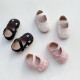 3-18M Baby Girls Pearl Rabbit Velcro Shoes  Accessories   