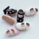 3-18M Baby Girls Pearl Rabbit Velcro Shoes  Accessories   