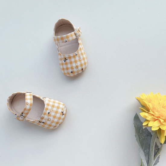 Plaid Floral Polka Dot Baby Toddler Shoes  Accessories   