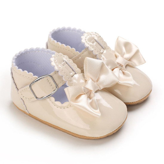3-18M Baby Girl Bow Shoes Non-Slip Rubber Soles  Accessories Vendors   