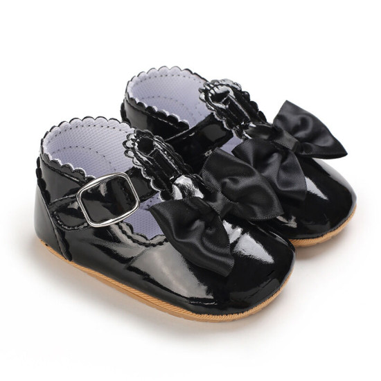 3-18M Baby Girl Bow Shoes Non-Slip Rubber Soles  Accessories Vendors   