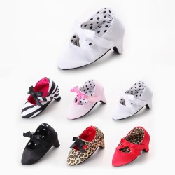 3-18M Leopard Stripes Baby Fashion High Heels  Accessories Vendors   
