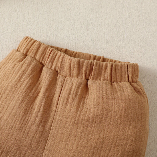 3-24M Baby Boys Dinosaur Pattern Top & Shorts Two-Piece Set  Boys Clothing   