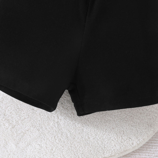 6M-3Y Baby Boys Sets Round Neck Colorblock T-Shirts And Shorts ​ Baby Clothes   