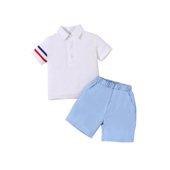 3M-3Y Baby Boys Summer Sports Two-Piece Set  Baby Clothing   