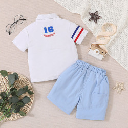 3M-3Y Baby Boys Summer Sports Two-Piece Set  Baby Clothing   