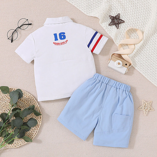 3M-3Y Baby Boys Summer Sports Two-Piece Set  Baby Clothing   