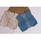 3M-3Y Baby Denim Vest Outwear With Pockets  Baby Clothing   