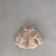 3-24M Baby Thickened Solid Color Lapel Cotton Jackets  Baby Clothing   