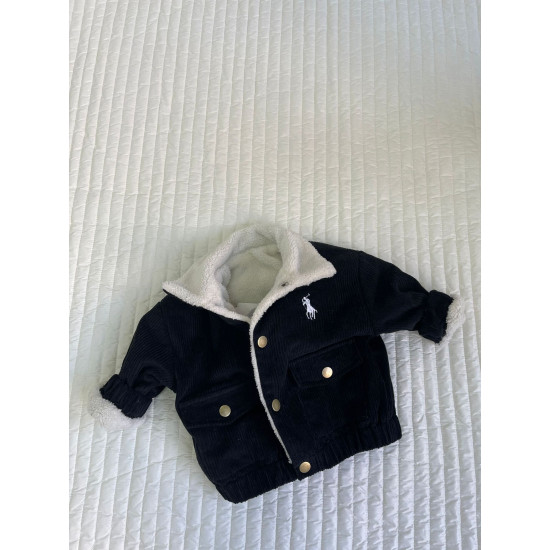 3-24M Baby Deer Cotton-Padded Corduroy Jacket With Lapels  Baby Clothing   